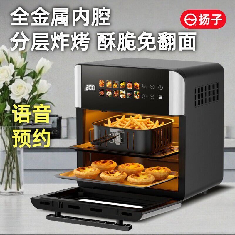 扬子2026家用新款电烤箱小型烘焙专用空气蒸炸锅微波炉三合一体机