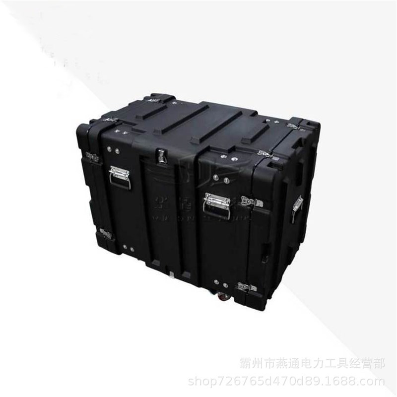 4U便携滚塑机架o箱户外作业滚塑航空箱移动服务器机架箱