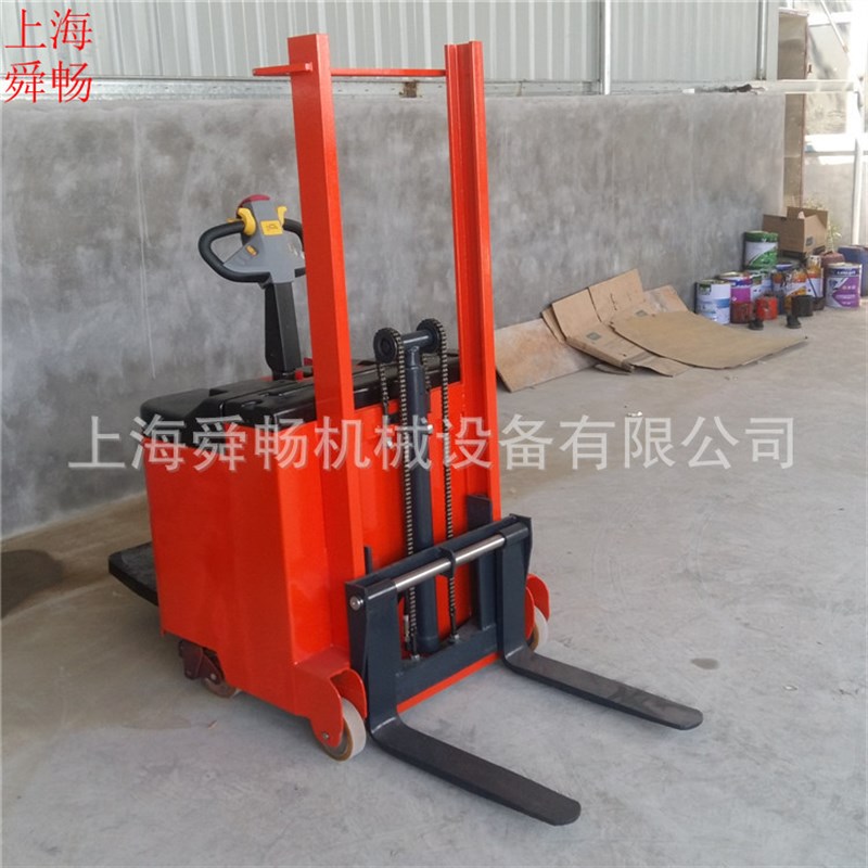 供应小型电动无腿叉车 充电式液压堆G垛车堆高机 全自动升高叉车