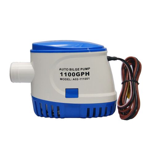 爆款12V24gV游艇泵自动舱底泵全自动潜水泵船用智能排水泵 1100GP