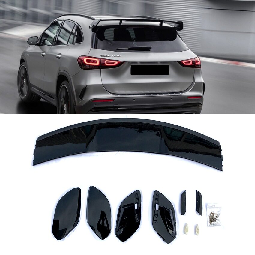 适用奔驰GLA GLA180 200 GLA35 45 AMG H247 2020+尾翼顶翼改装