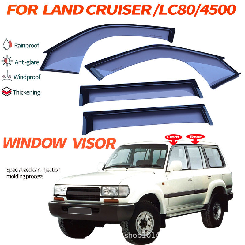 适用于陆地巡洋舰4500LC80晴雨挡LANDCRUISERJ80Windowvisor