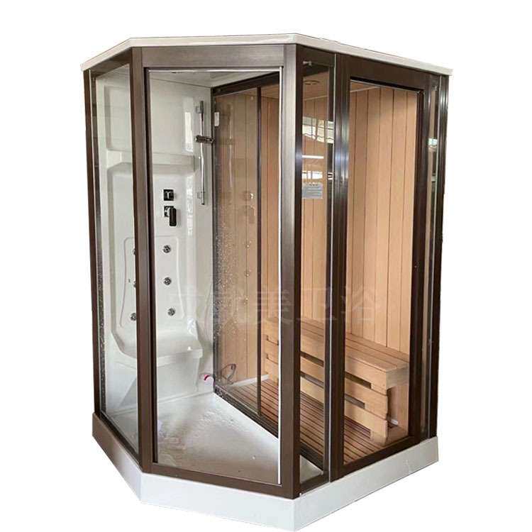 家用干蒸房桑拿房单人汗蒸淋浴房一体房干湿蒸汽房steam&saunas