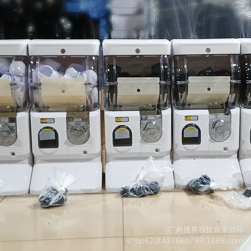 出45-75mm可以放桌面的扭蛋机 投币式自助售卖机 厂家供货发货快