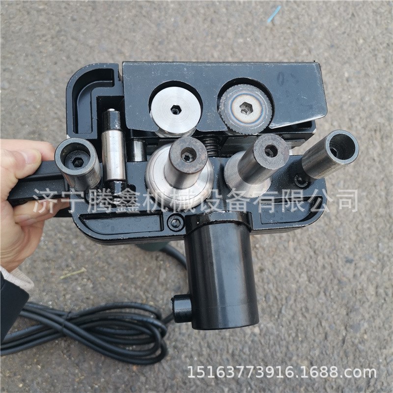 电动合缝机 手提式风管合缝机 联合脚白铁皮压边机 W管道制作工具