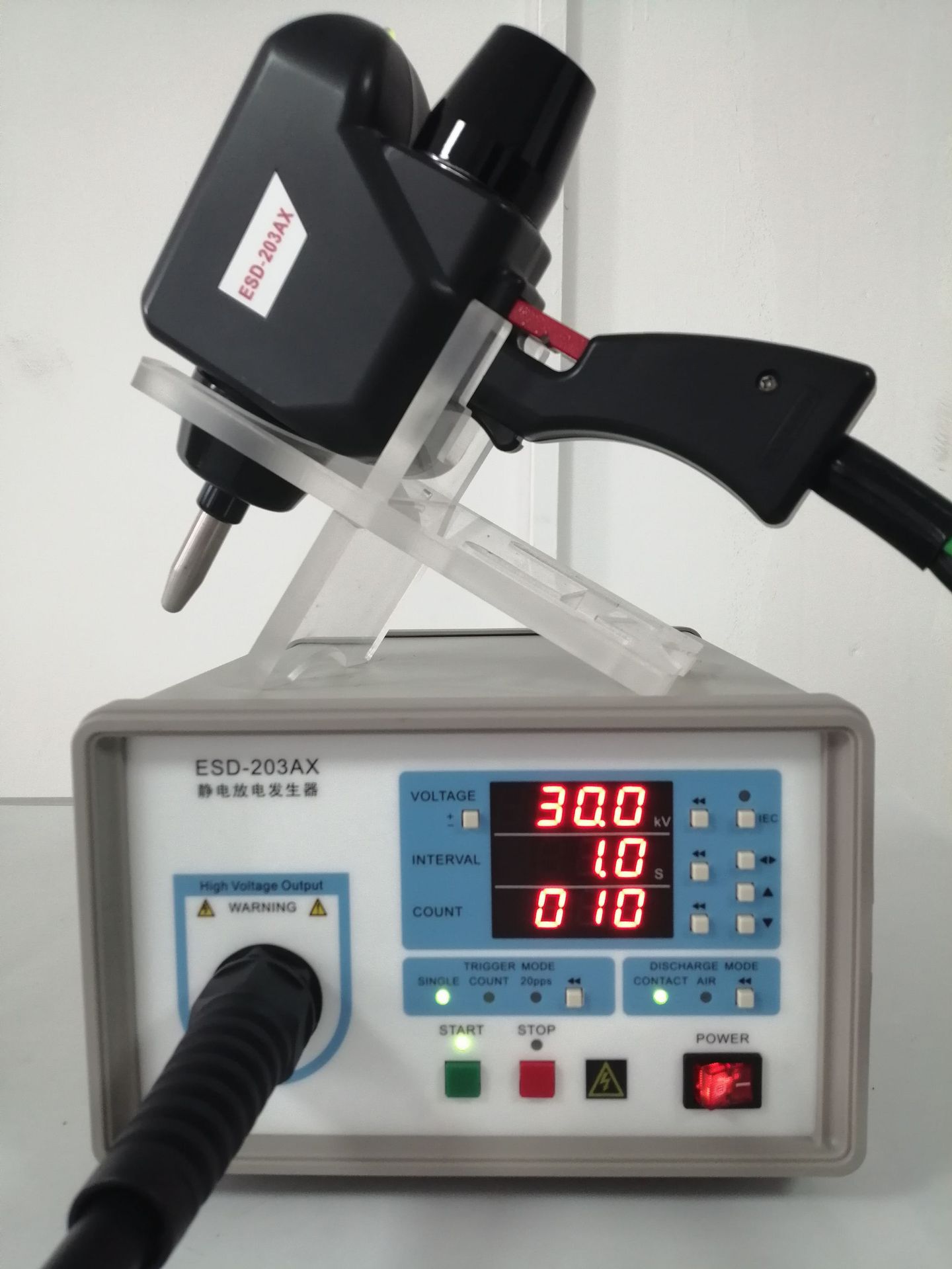 静电放电发生器模拟器 ESD-203AX 电磁兼容仪器