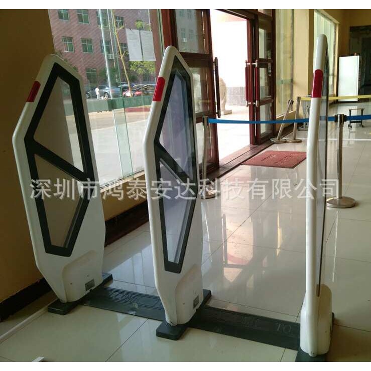 鸿泰安双通道图书防盗系统 图书防盗报警器 图书防盗
