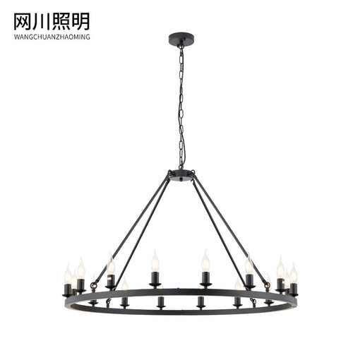 亚马逊loft美式餐厅吊灯复古工业风餐厅吊灯创意家居个性客厅吊灯