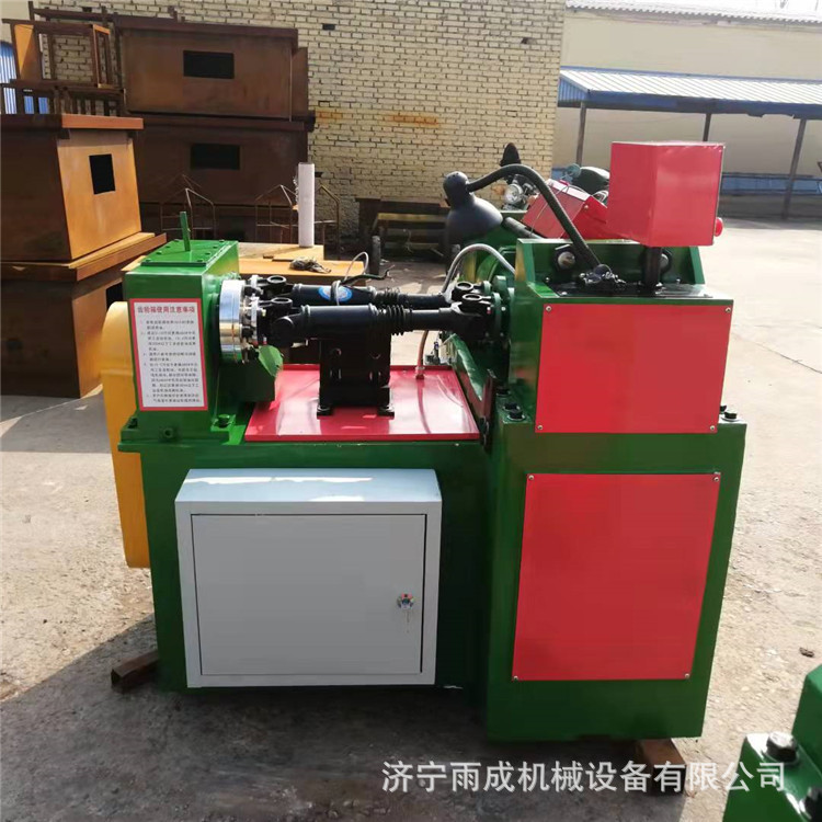 工地用全自动液压钢筋滚丝机 螺纹钢筋滚牙机 数控穿墙螺杆丝杠机
