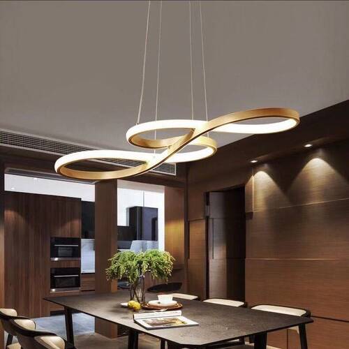 跨境后现代客厅吊灯个性led?