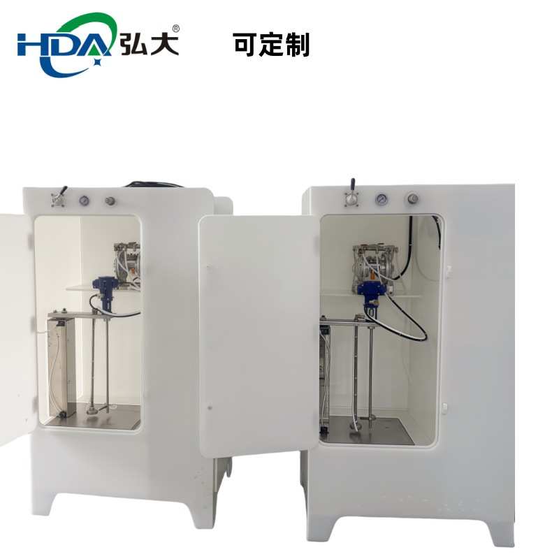 隔膜泵自动静电水性漆喷枪配件东莞弘大自动静电喷涂