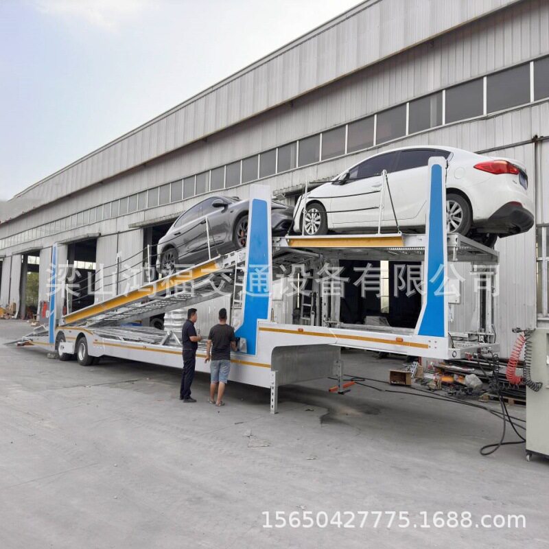 镀锌8位欧式轿运车挂车