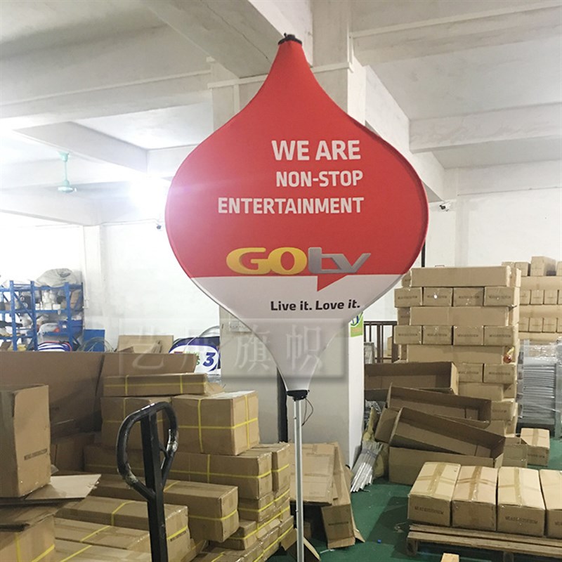 广东LED灯笼旗户外广A告展示发光灯笼屏转转广告旗