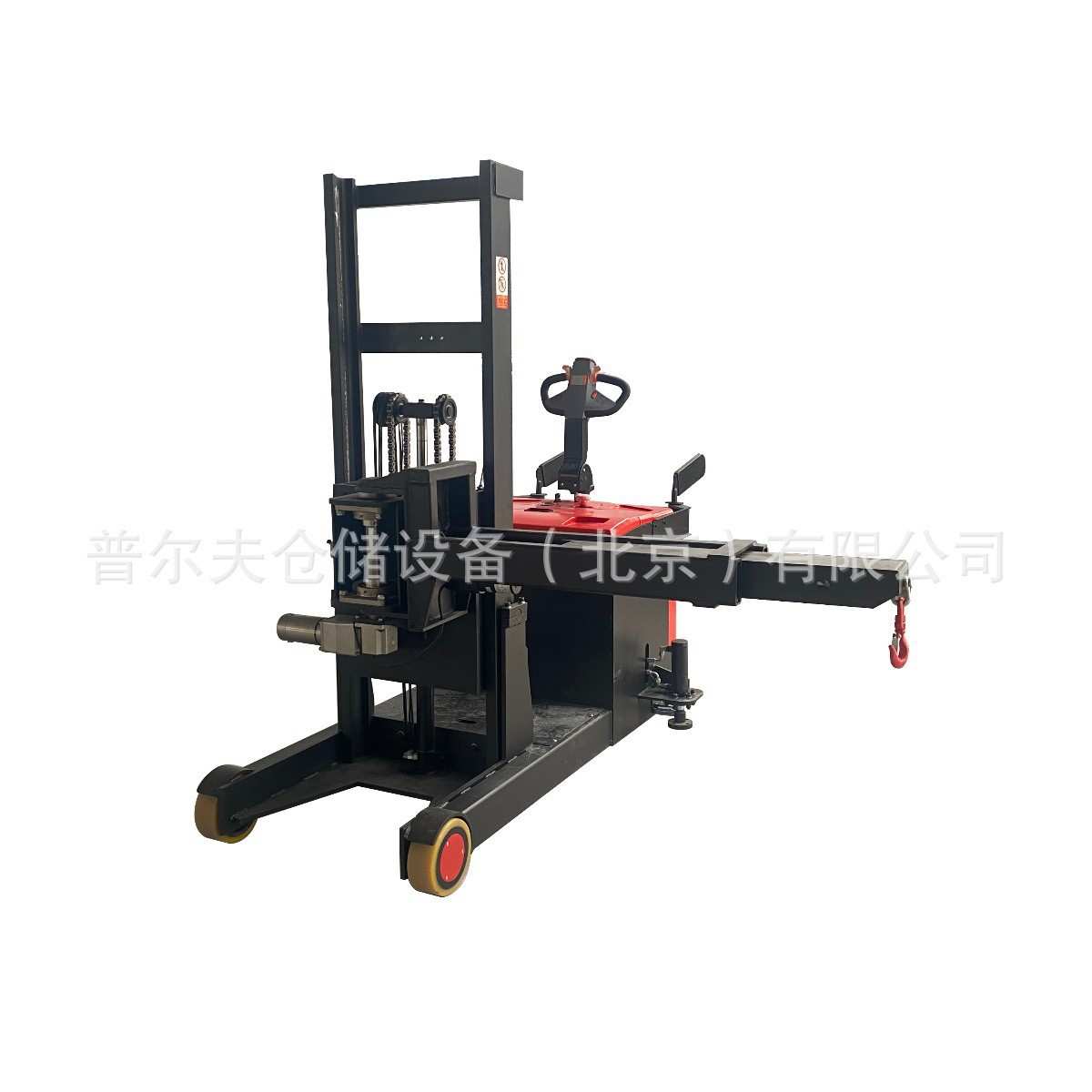 普尔夫2吨移动全电动液压小吊机模具升降旋转吊车小型仓库起重机