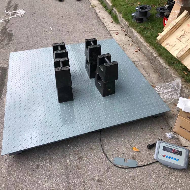 3000kg开关量继电器输出电子平台秤4-20mA模拟量连接PLC电子地磅
