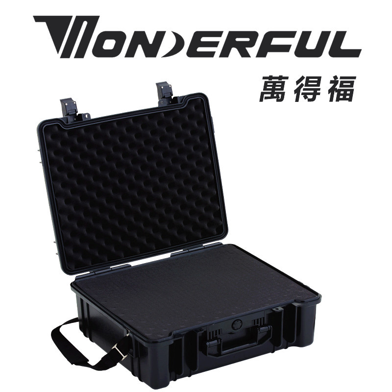 万德福PC-5323防护装备箱防水仪器仪表箱防潮摄影器材箱配海绵
