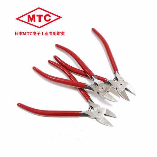 精品MTC-22水口钳6寸斜嘴钳锋利耐用省力150mm电子塑胶斜口钳子