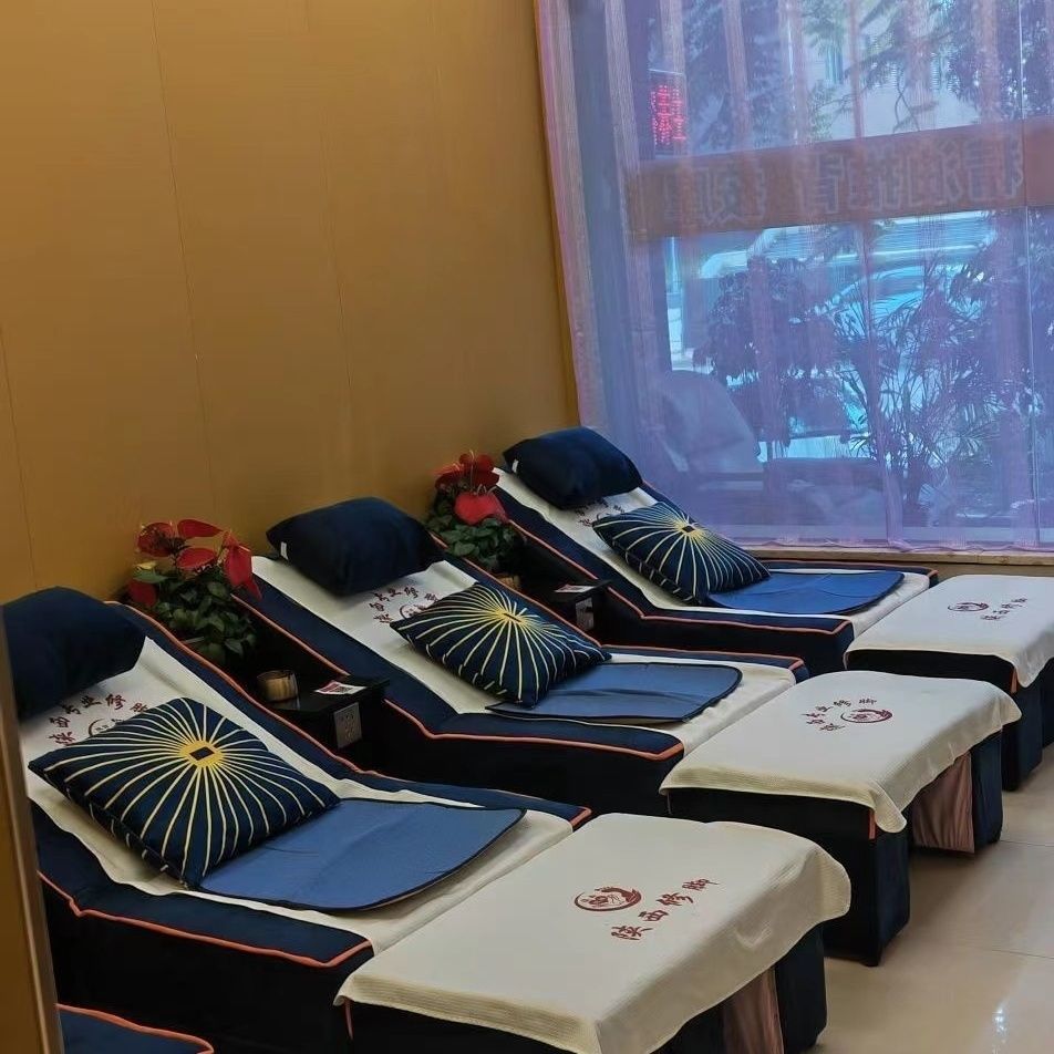 足浴足疗按摩电动升降沙发
