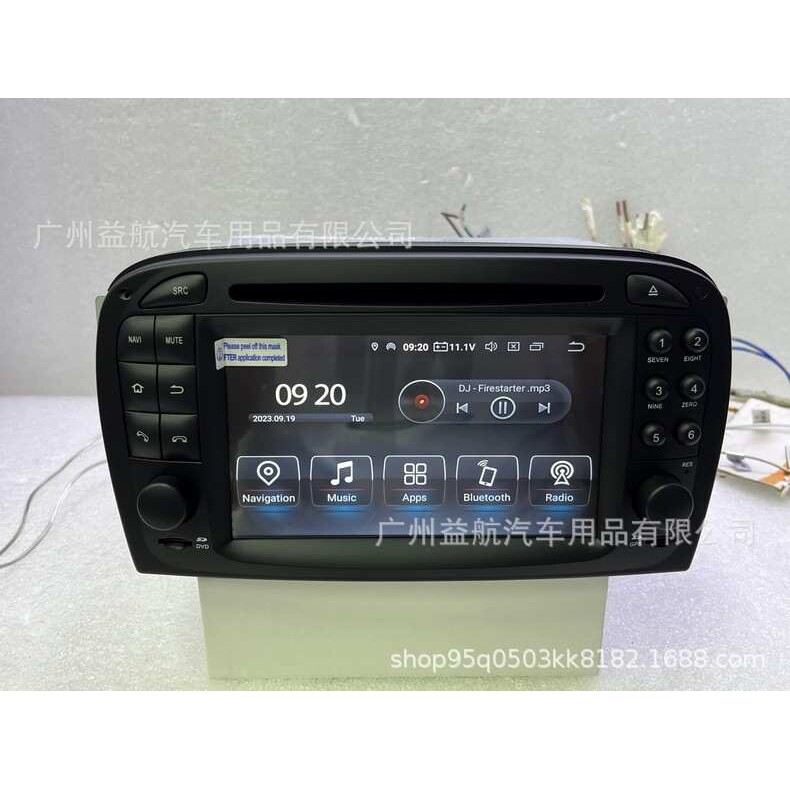 适用于SL R230 SL350  SL500 SL55导航仪智能中控安卓DVD一体机