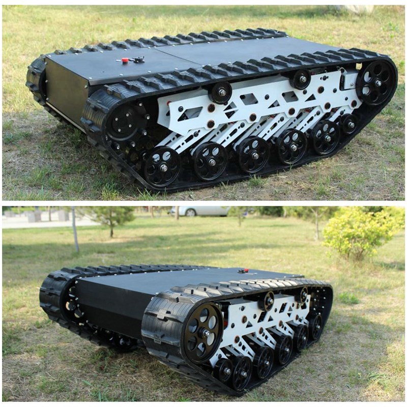 小型工业身体机器人 无线遥控 半径I旋转 履带式机器人底盘
