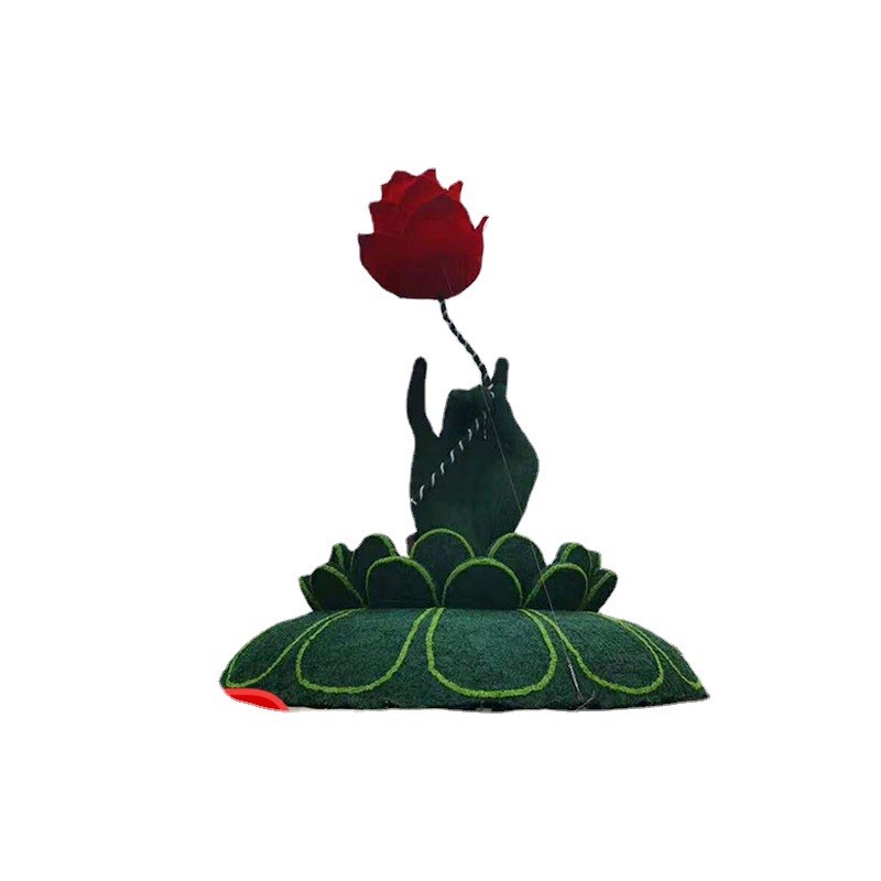 绿雕造型制作仿真植物绿雕大型公园G仿真工艺品景观仿真绿雕植物