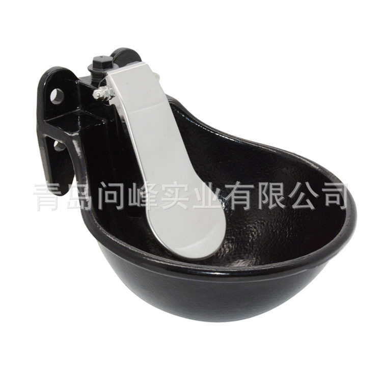 现货批发养牛场设备牛用加厚喷塑自动上水饮水碗全自动牧场