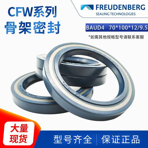德国CFW科德宝 BAUD4 70*100*12/9.5 CZ I1 CFW带弹簧径向轴封