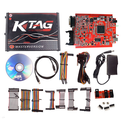 KTAG V7.020 V2.25 Red PCB 红色欧版ECU编程仪 不限点数 可联网