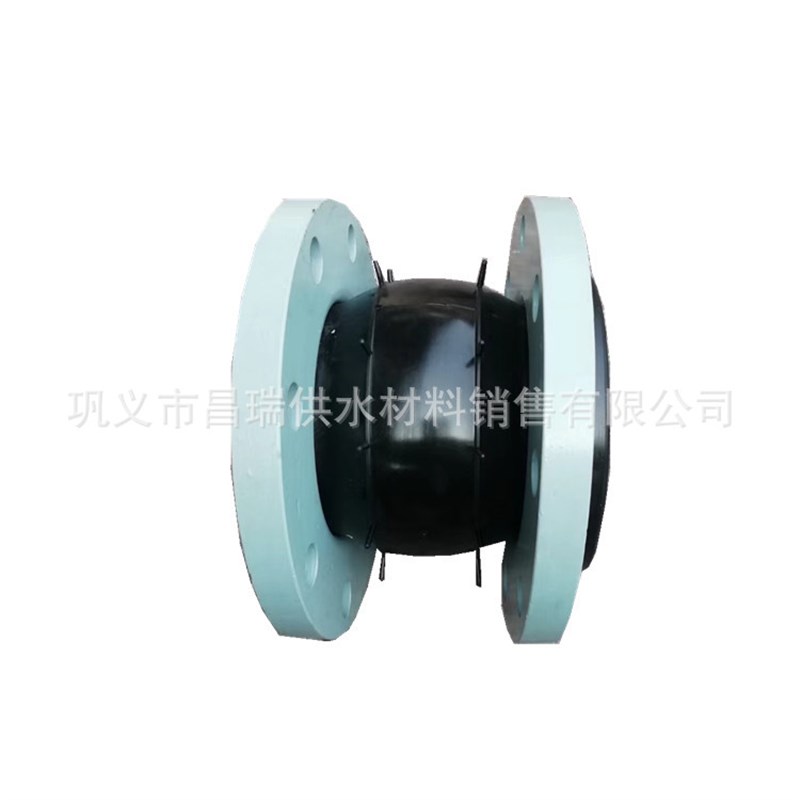 三通橡胶接头软接头 可曲挠90度橡胶弯头 法兰连接三通橡胶膨胀节