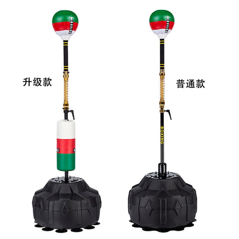 拳击速度球躲闪训练反应器反应靶健身H器材立式沙袋旋转棍靶家用