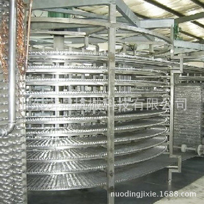 水饺混沌螺旋速冻机 一吨螺旋速冻机 双螺Q旋冷冻机器超低温
