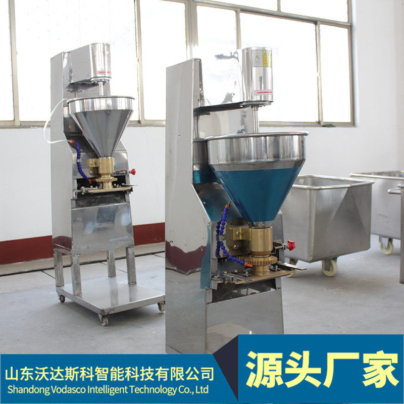 土豆泥丸子制作机器设备蔬菜丸子油炸流水线鲜肉实心自动肉丸机