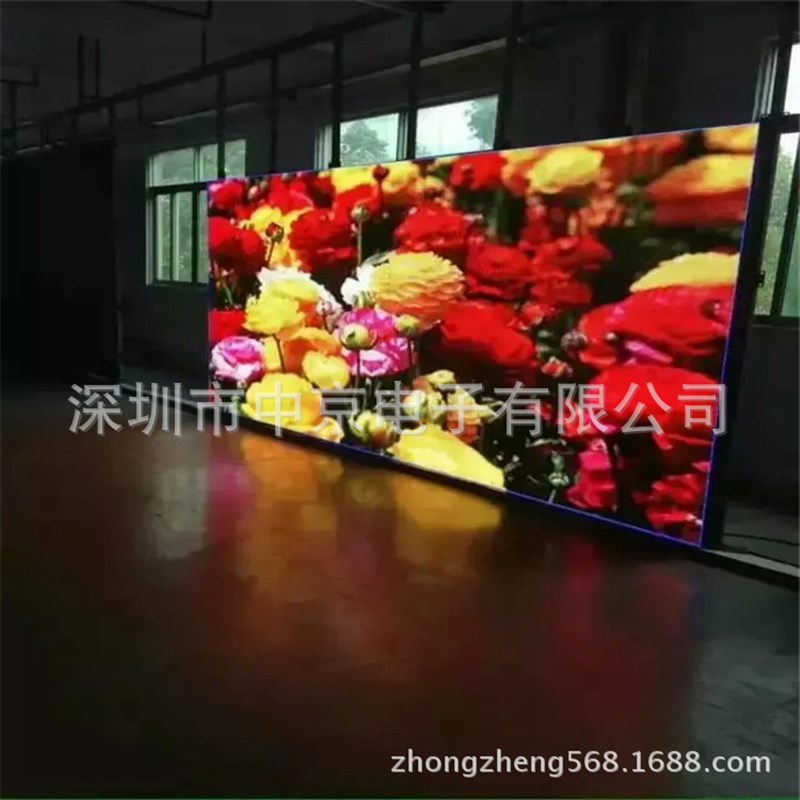 高清舞台P3.91室内表贴LED显示屏  全彩室内ledQ高清P3.91显示屏