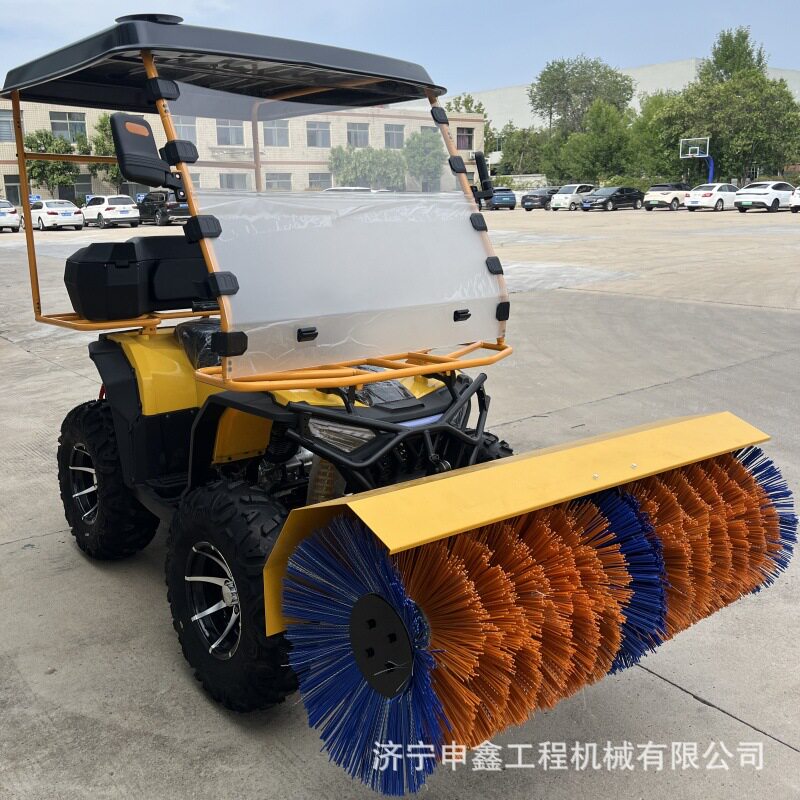 小型电动驾驶式多功能除雪机