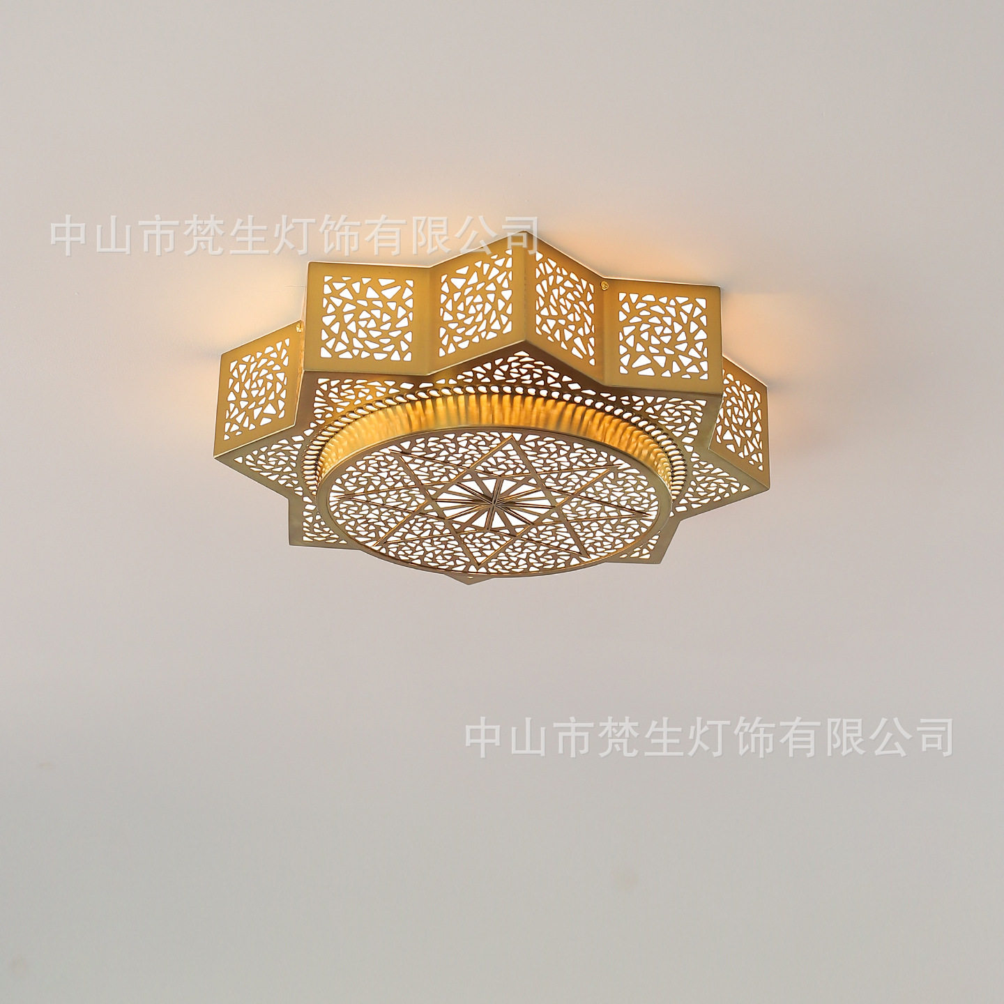 摩洛哥骑士吸顶灯 异域中古壁画卧室书房酒店复古装饰天花板灯