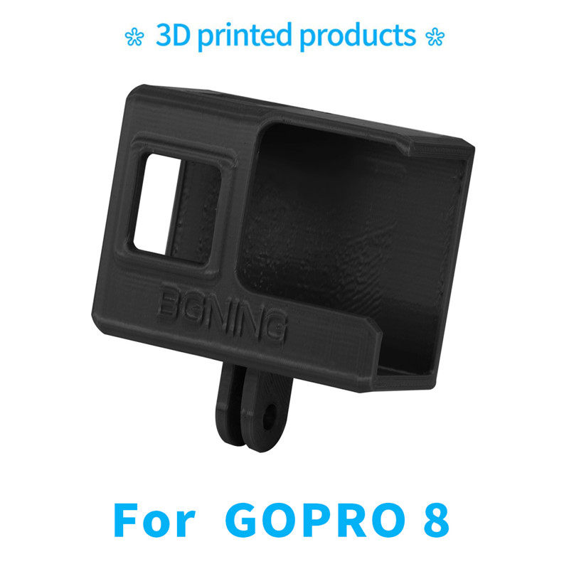 BGNing适用于GoPro8的相机保护套 3D打印件 TPU材质带GoPro卡口
