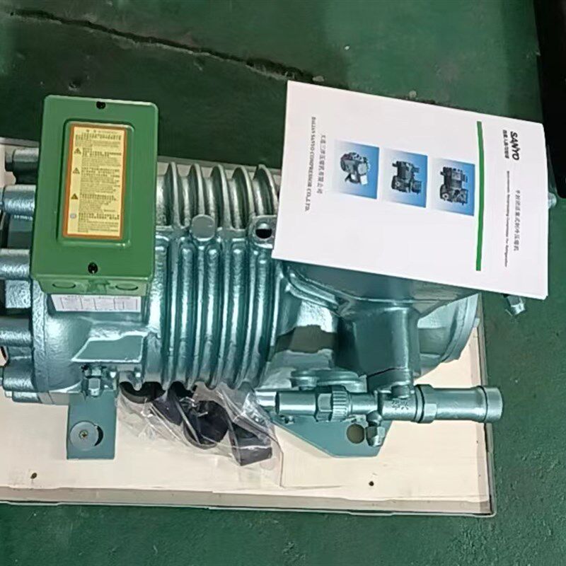 C-L55M8E C-L55M8C三洋7.5HP匹半封闭 冷库压缩机SANYAO 5.5KW