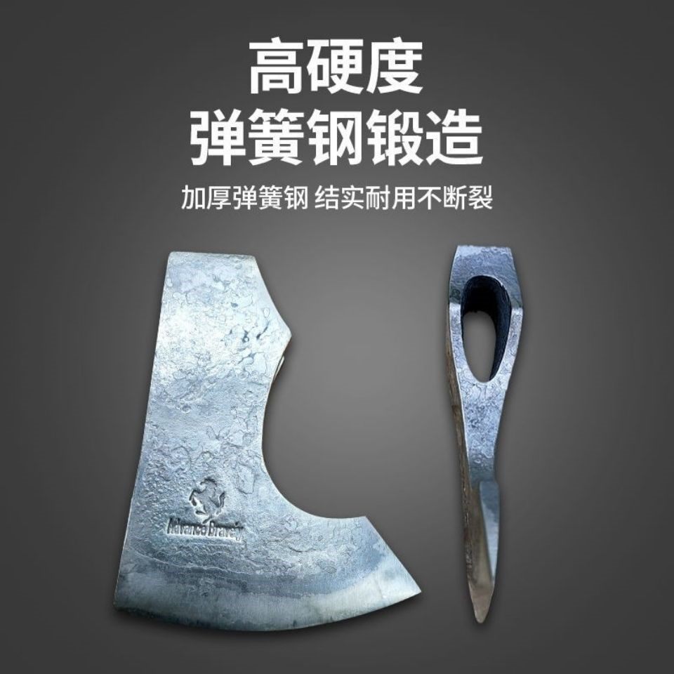 尼曼斧弹簧钢手工锻打斧头斧子户外斧砍柴斧木工斧