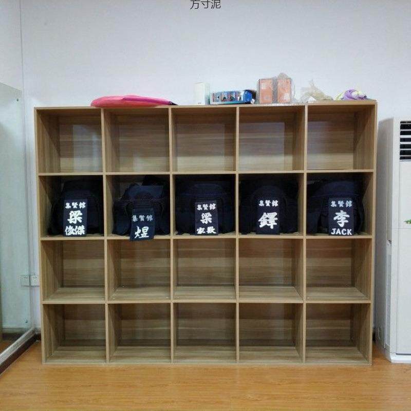 书柜置物柜木柜展示柜带门储物柜窄简书架木质小柜子尺寸