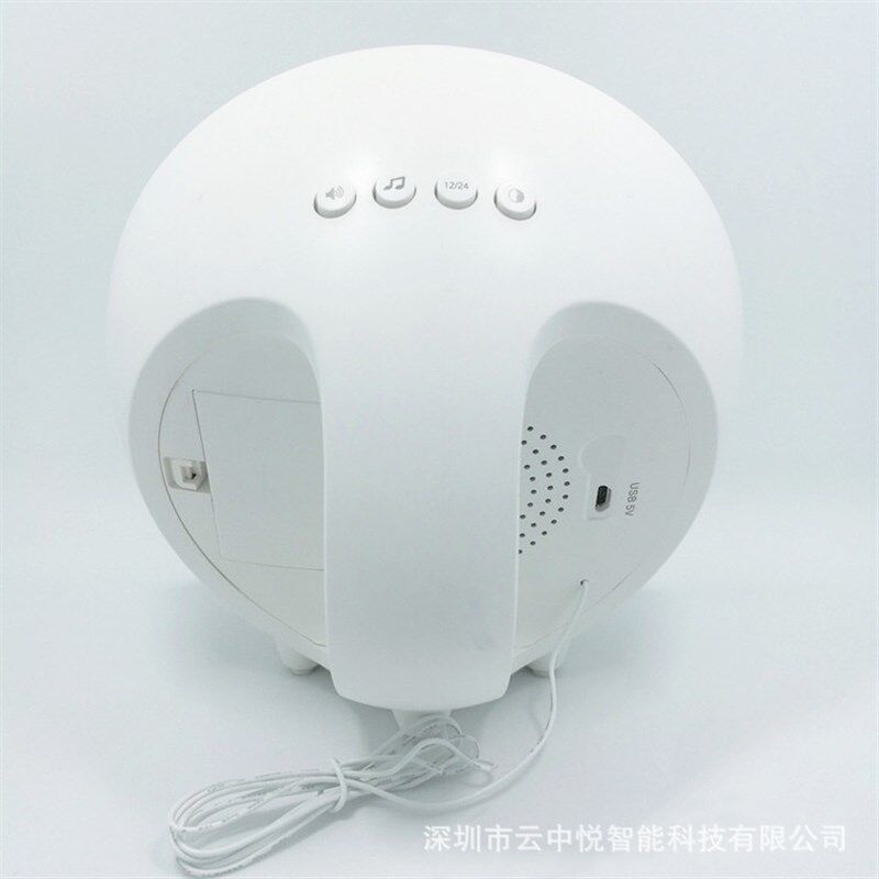 智能自然唤醒灯闹钟 led多功能七彩氛围灯睡眠灯 模拟日出日落