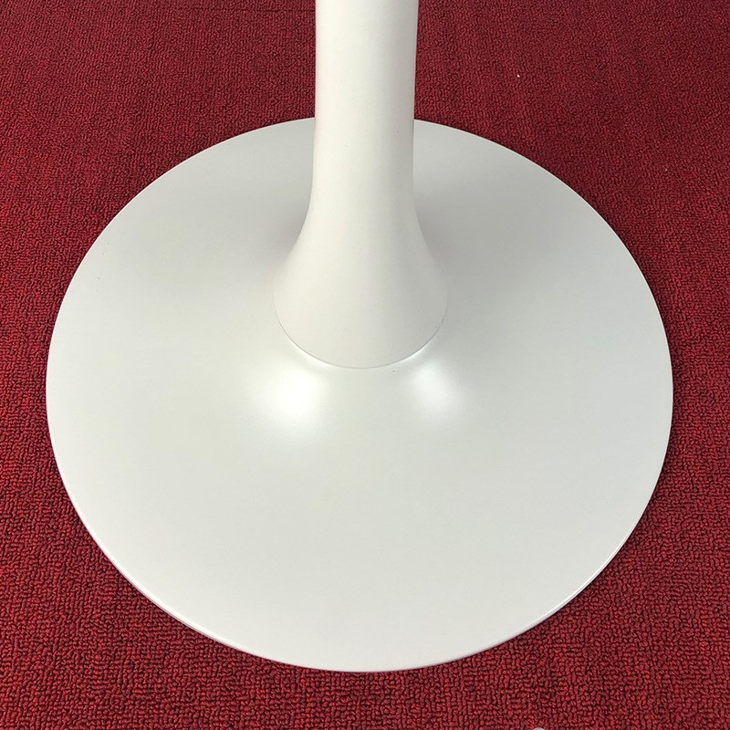 黑白色烤漆不锈钢五金桌脚支架 茶几餐桌脚底盘 吧台餐厅铁艺桌腿