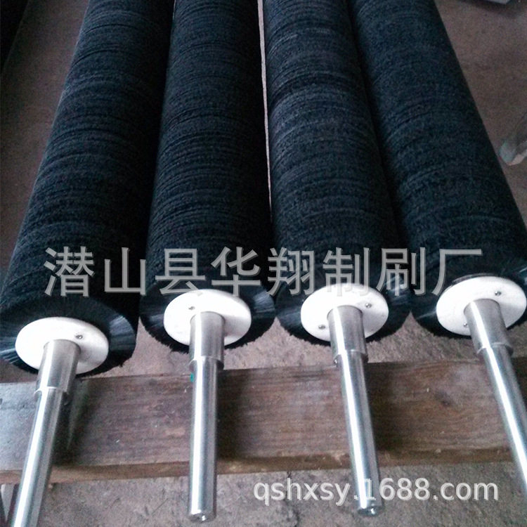 直销定型机毛刷轮 纺织用刷辊 塑料毛刷 毛刷 毛刷轮