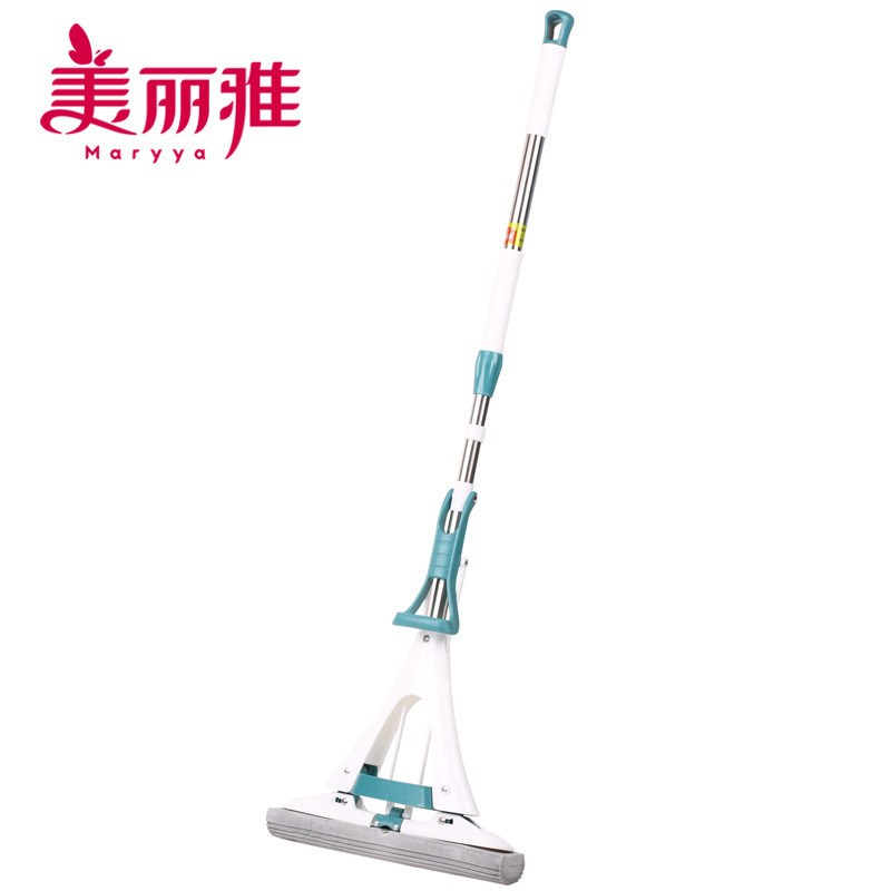 美丽雅大器大时代胶棉拖把大号加长海绵墩布泡沫厨房卫生间专用