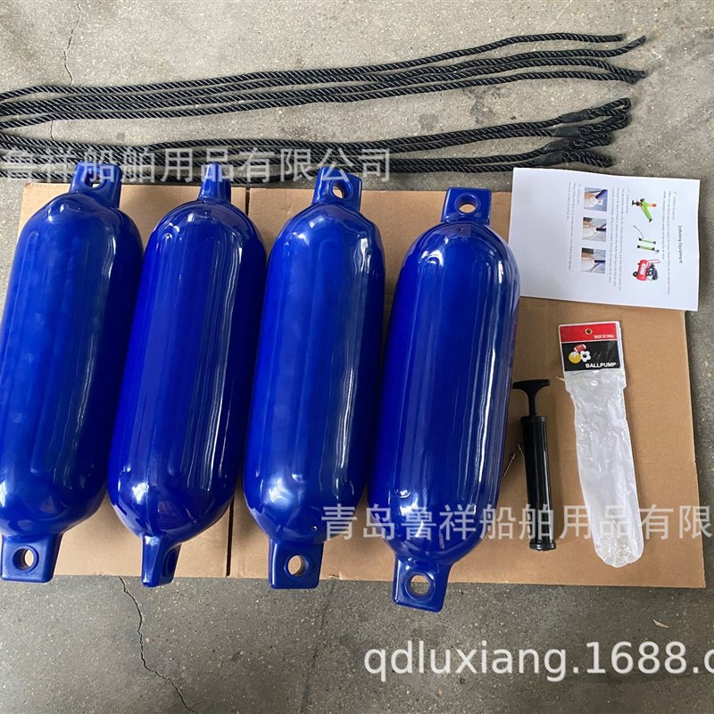 厂家充气加厚船用游艇护舷浮筒 PVC浮球防碰球防撞球碰垫气囊