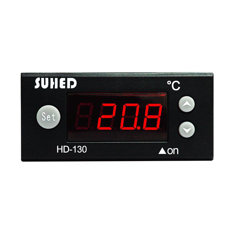 智能嵌入式温度控制器冷库冷藏柜温控器大棚养殖HD-130制冷温控仪