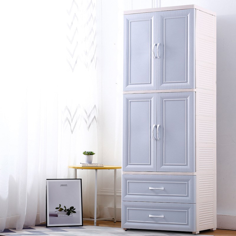 加厚宝宝衣柜儿童收纳柜抽屉式塑料衣服整理柜简易衣橱小孩储物柜