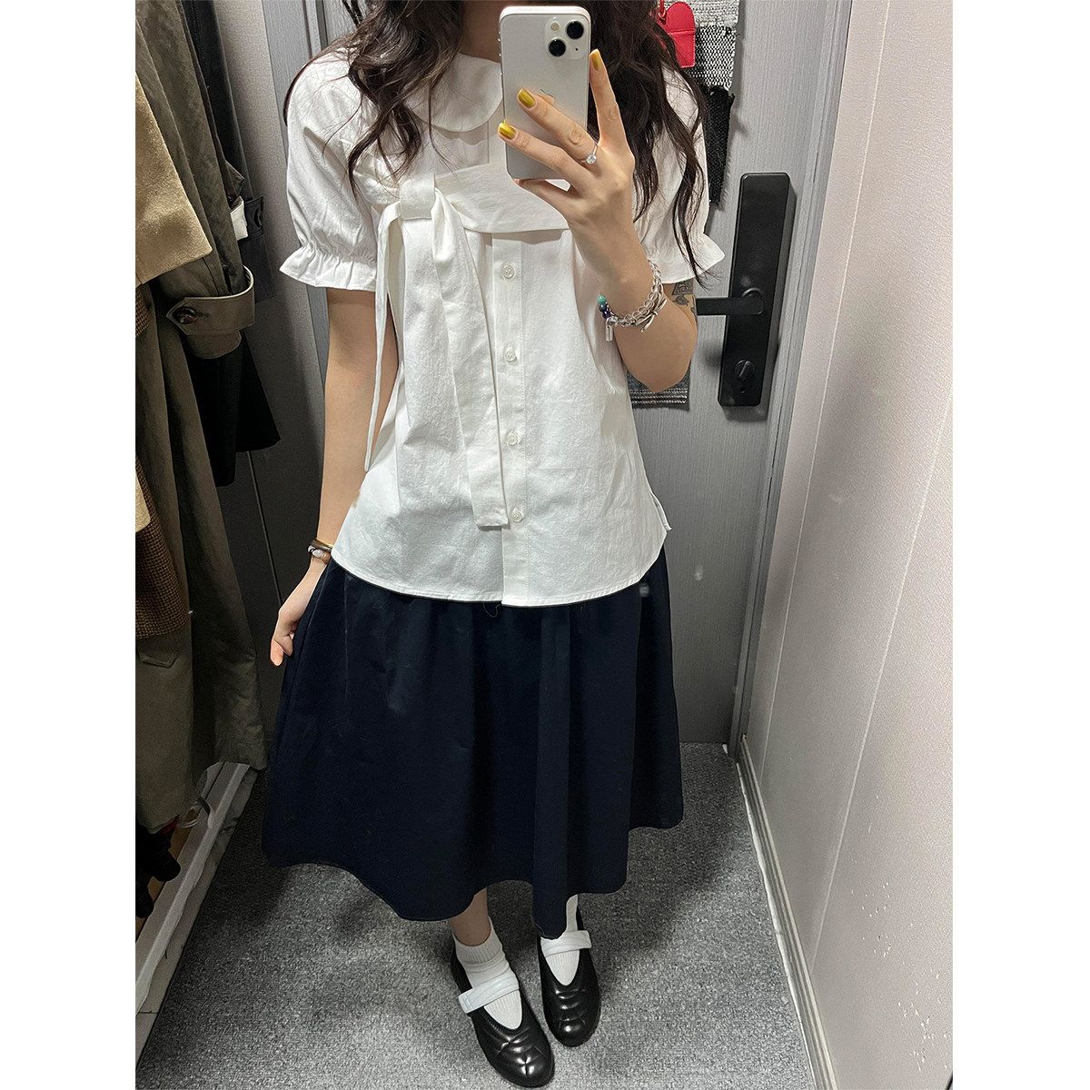 韩系穿搭一整套装夏天绝