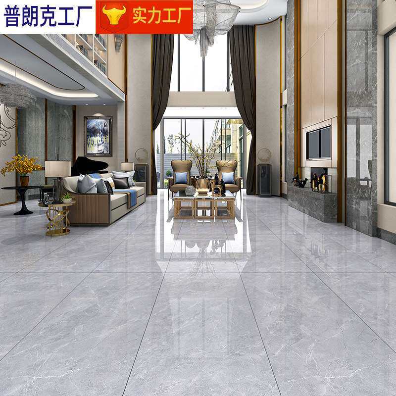 豪宅客厅地砖通体大理石大板瓷砖750x1500简约现代别墅新款地板砖