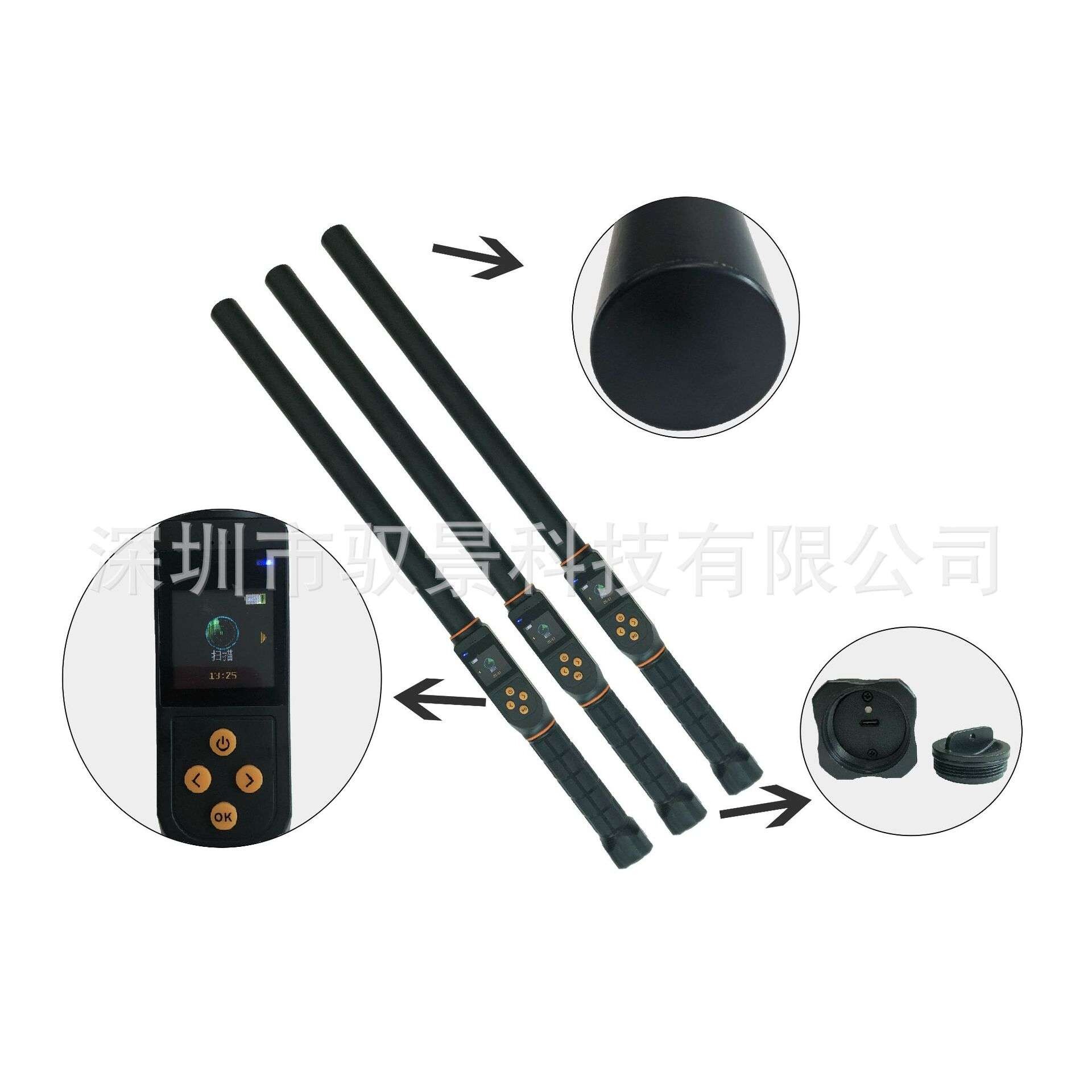 杆式读码器 动物耳标芯片低频固定杆式扫码器 手持式杆式扫描仪