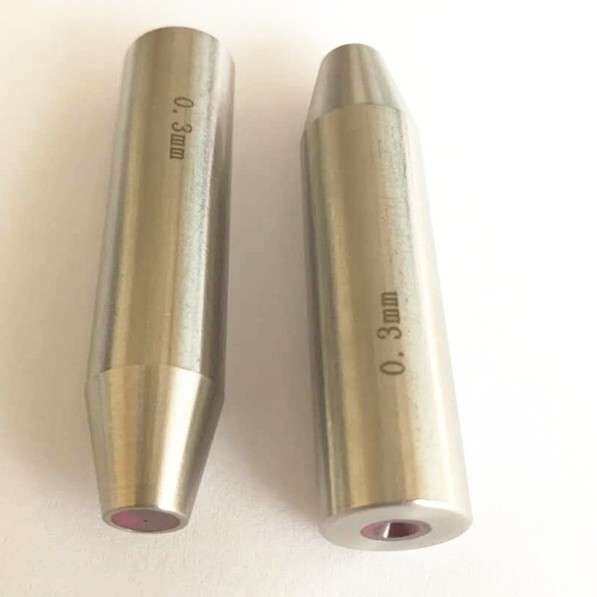 厂家销售穿孔机配件 加长型导向器 铜管 宝石眼模 加长型 导咀